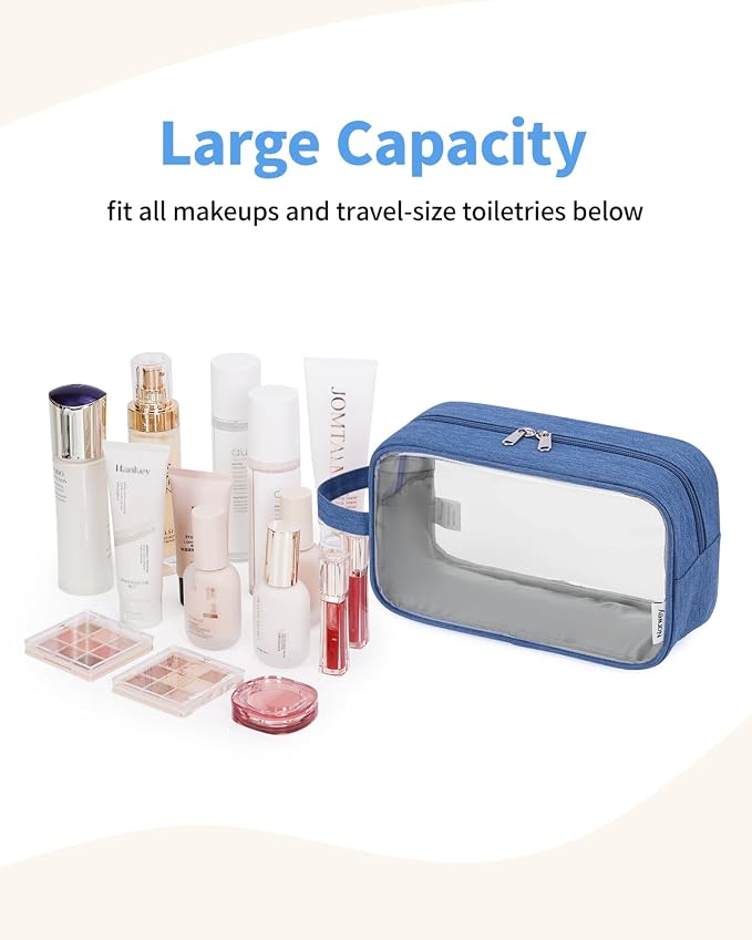 Narwey Travel Toiletry Bag for Women Traveling Dopp Kit Men Travel Bag for - Image 3