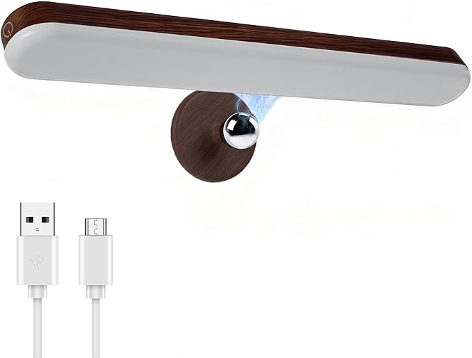 Vanity Light for Mirror with 4000mAh Rechargeable Battery, Touch Control by Benreom