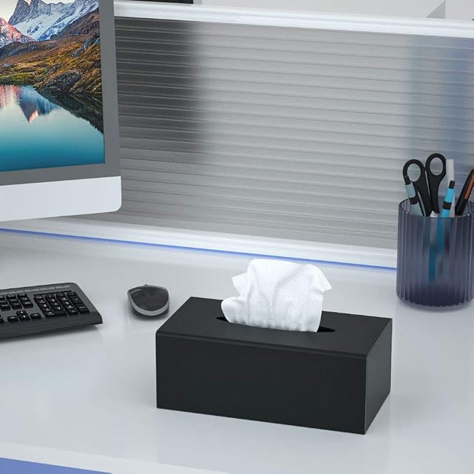 FEMELI Acrylic Tissue Box Cover Rectangular - Image 6