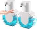 2 Pack Automatic Liquid Soap Dispenser, 14.2oz/420ML Touchless Automatic Soap by VZZNN