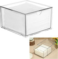 Rainmae Disposable Face Towel Holder, Face Towel Storage Box Bin, Stackable by Rainmae