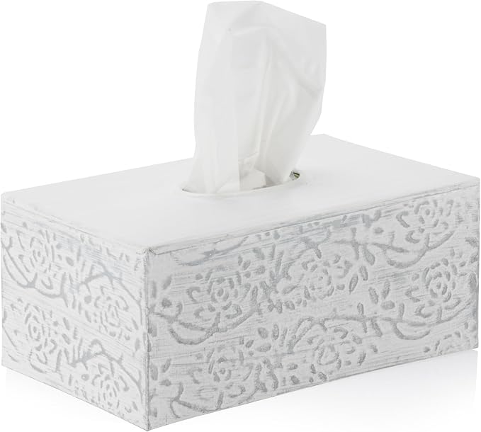Modern Farmhouse Decorative Tissue Box Holder - Image 4