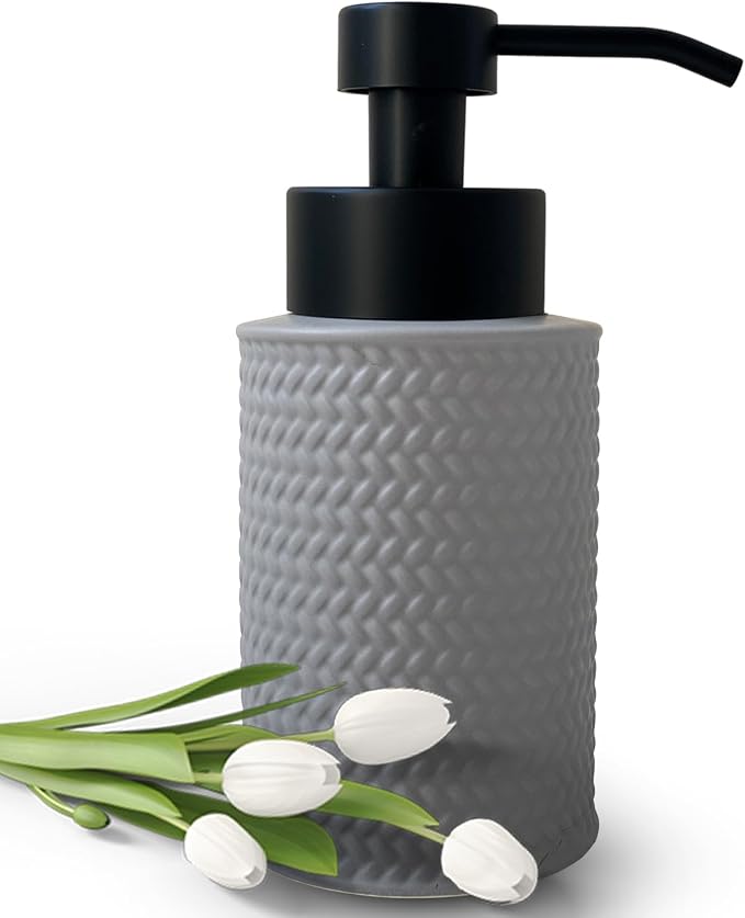 10 Oz Foaming Soap Dispenser for Bathroom, Kitchen Foam Soap Dispenser by UNBONSOUHAIT