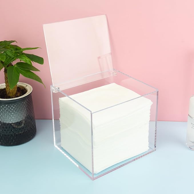 Disposable Face Towel Storage Box Compatible - Image 7