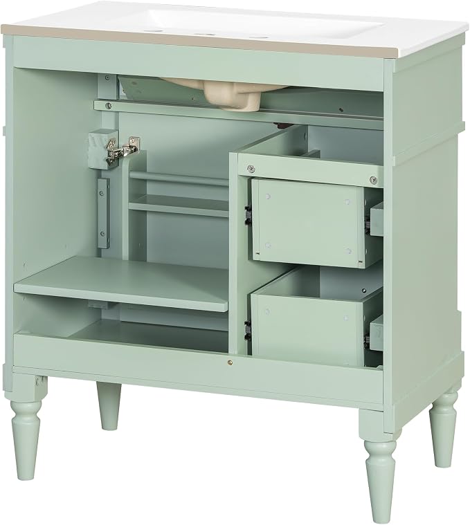 Harper & Bright Designs 30" Bathroom Vanity - Image 9