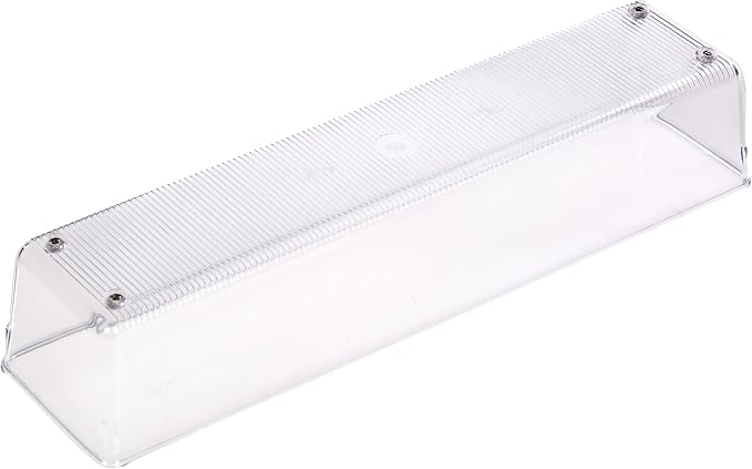 iDesign Recycled Plastic Drawer Organizer, The Linus Collection – 4" x 16" x 3" - Image 3