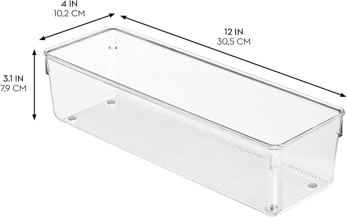 iDesign Plastic Drawer Organizer Bins - Image 3