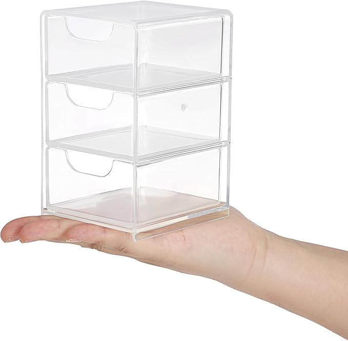 Hipiwe Acrylic Drawer Organizer Qtip Holder - Image 4