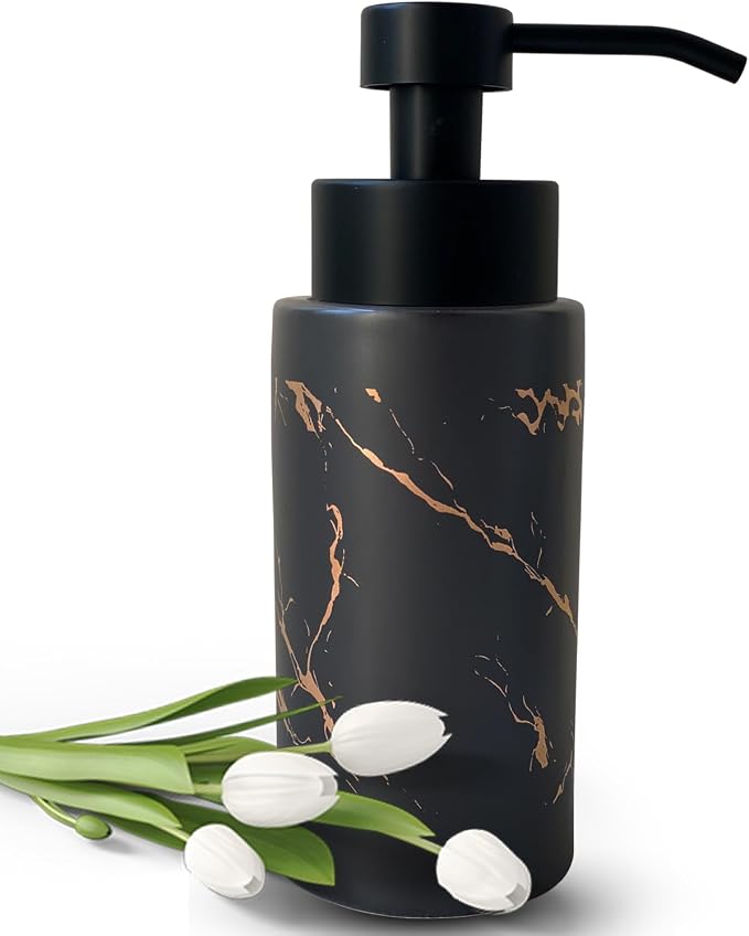 9.5 Oz Foaming Soap Dispenser for Bathroom, Kitchen Foam Soap Dispenser by UNBONSOUHAIT