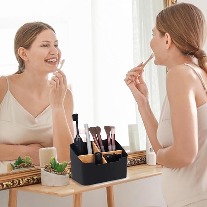 Toothbrush Holders for Bathrooms, Electric Toothbrush and Toothpaste Holder - Image 6