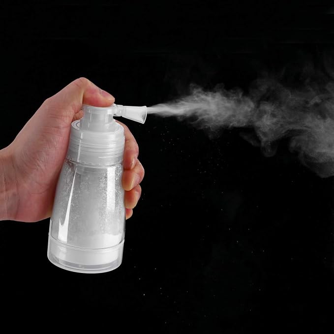 Aethland Powder Spray Bottle for Dry Shampoo, Talc and Powder Applying Bottle - Image 2