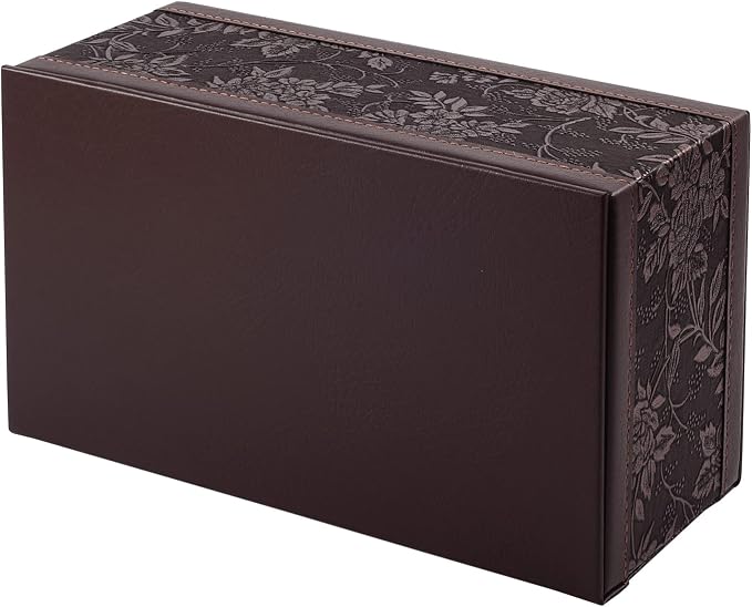 Antique PU Leather Tissue Box Holder Cover Rectangular Napkin Case Dispenser - Image 3