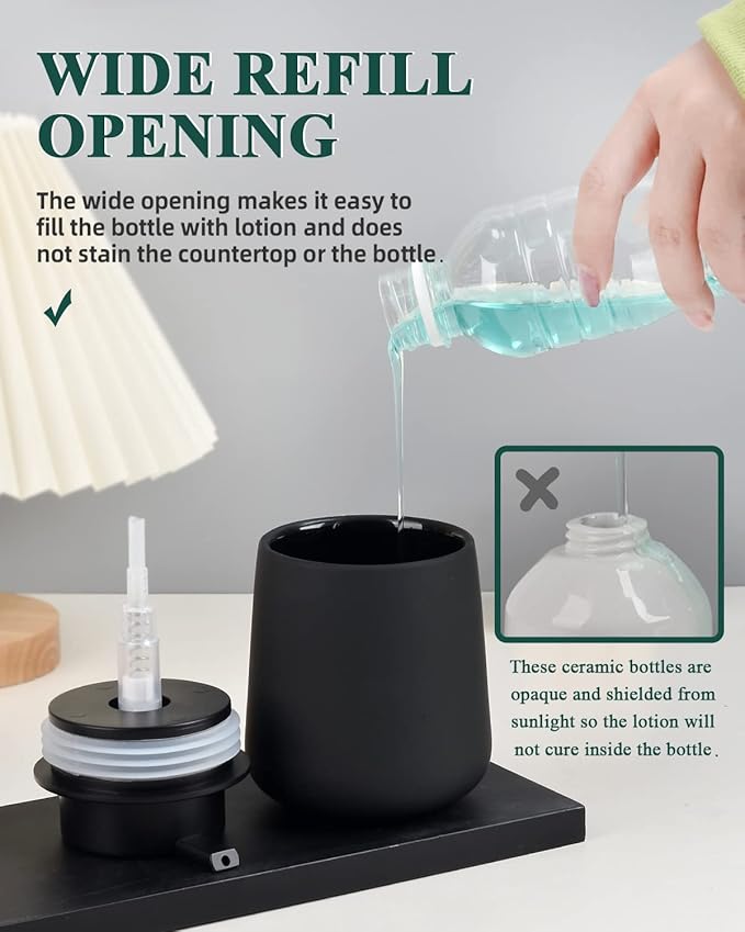 BosilunLife Black Soap Dispenser - Image 3