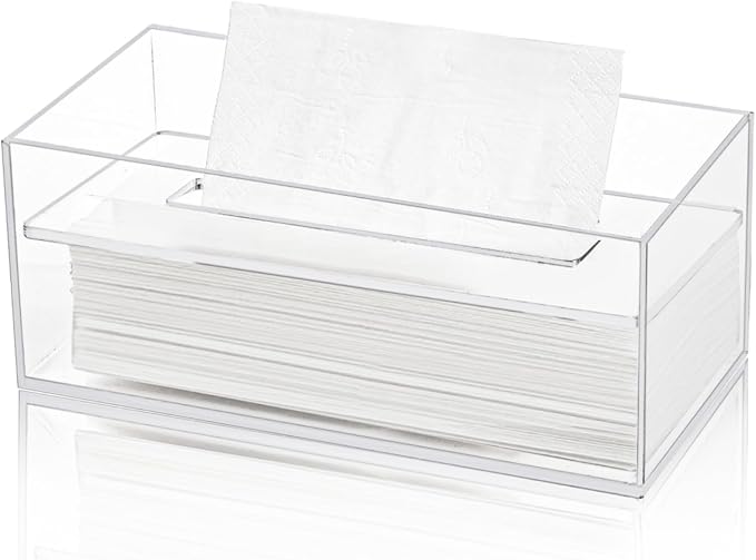 Dicunoy Acrylic Tissue Box Holder by Dicunoy