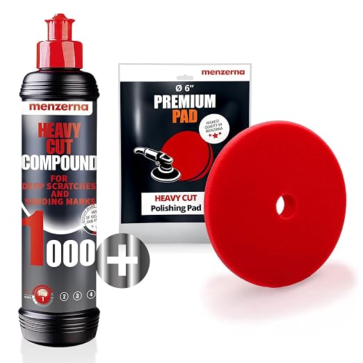menzerna Deep Scratch Remover Kit I Car polishing Set by menzerna