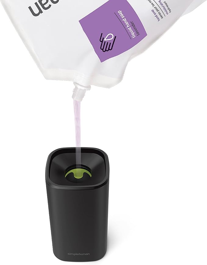 simplehuman 10 oz. Pulse Pump, Liquid Soap Dispenser, Drip Free Hand Soap Pump - Image 3