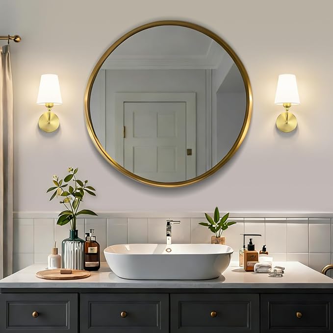 Modern Wall Sconces Set of 2, Hardwired Wall Lights - Image 2