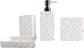 Hymmah Bathroom Accessories Set, Toothbrush Holder, Farmhouse Bathroom Decor by Hymmah