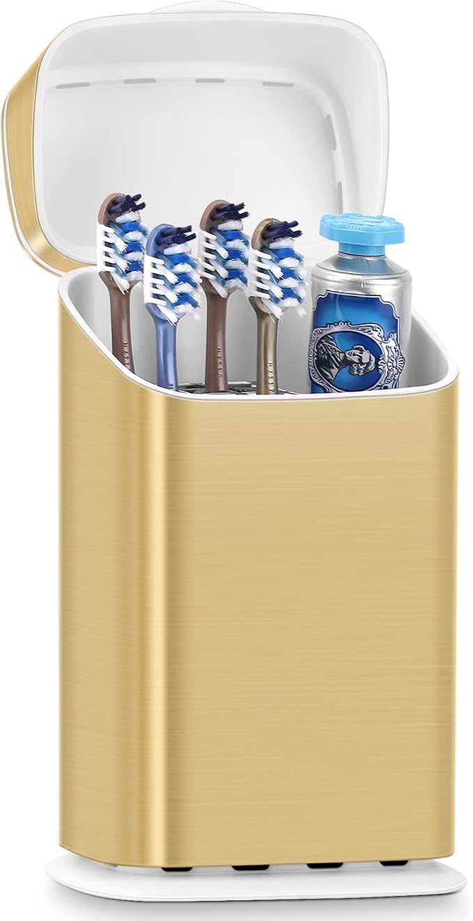 Toothbrush Holder with Cover by GFWARE