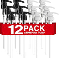 12-Pack Shampoo Pumps for Liter 33.8 oz Shampoo and Conditioner, Pump Dispenser by DupakSYS