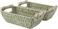 StorageWorks Round Paper Rope Woven Basket by StorageWorks