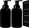 rejomiik 2 Pack Foaming Thick Glass Foam Hand Soap Dispenser by rejomiik