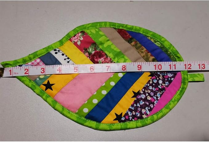 Leaves Pot Holders for Kitchen hot Pads 100% Cotton Set of 2 Heat Resistant for - Image 4