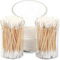 Cotton Pad Holder for Bathroom, cotton round holders Cups Dental Floss Dispenser by Unknown