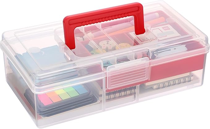 JUXYES Plastic Fishing Tackle Box Organizer by JUXYES