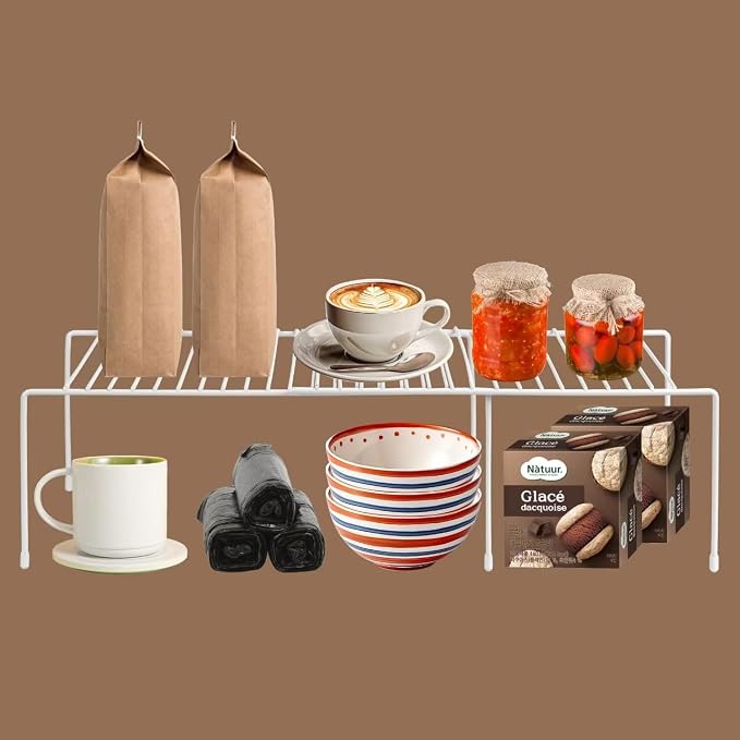 AmaQueen 2 Pcs Expandable Shelf Organizers - Image 5