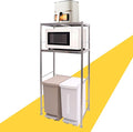 susunnus Stainless Steel Shelf, Kitchen Storage Shelves, Microwave Shelf by susunnus