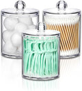 3PCS Acrylic Qtip Dispensers Holders by Unknown