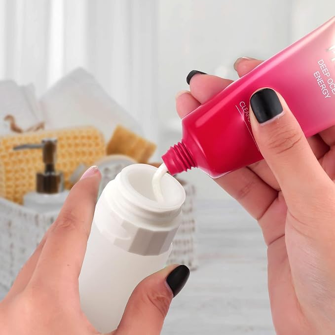 Travel Bottles Leak Proof, 3 oz TSA Approved Silicone Squeezable, Refillable - Image 8