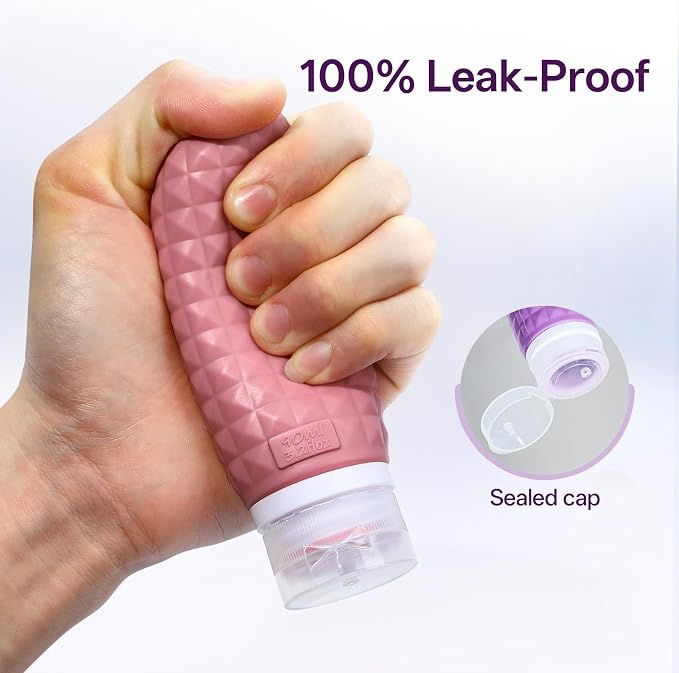 Travel Bottles for Toiletries, TSA Approved Travel Size Containers, Leak Proof - Image 6