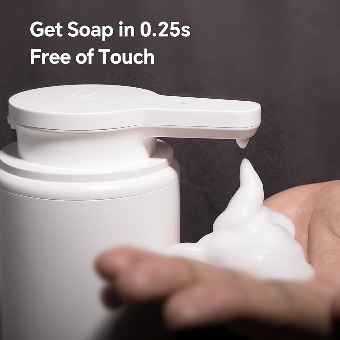 Automatic Foaming Soap Dispenser, Rechargeable Touchless Foam Hand Soap - Image 2
