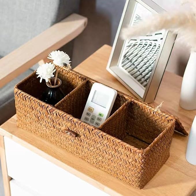 Seagrass Storage Basket for Bathroom - Image 5