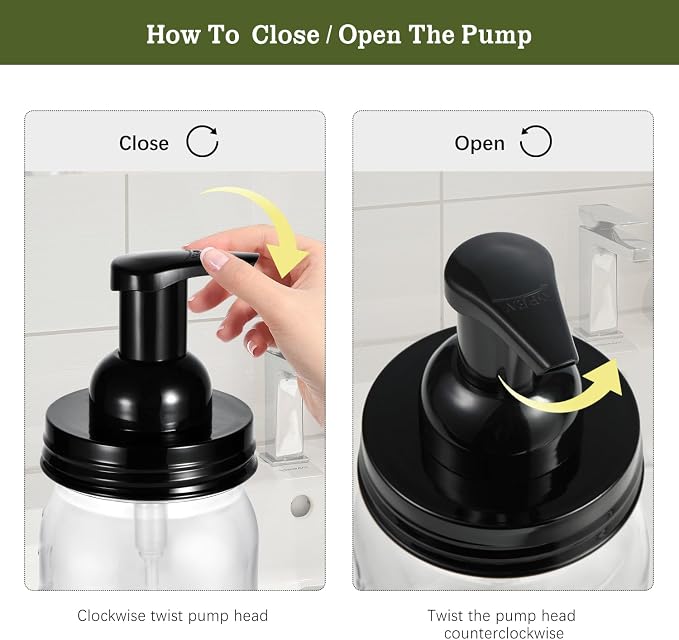 Amolliar Plastic Foaming Soap Dispenser - Image 7