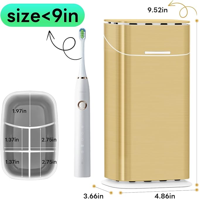 Toothbrush Holders with Cover - Image 2