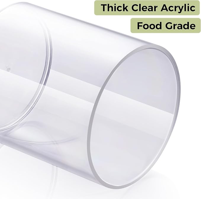 4 Pack Acrylic Qtip Holder Dispenser - Image 9