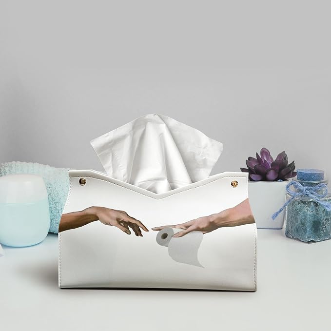 Funny Tissue Box Cover Rectangle - Image 2