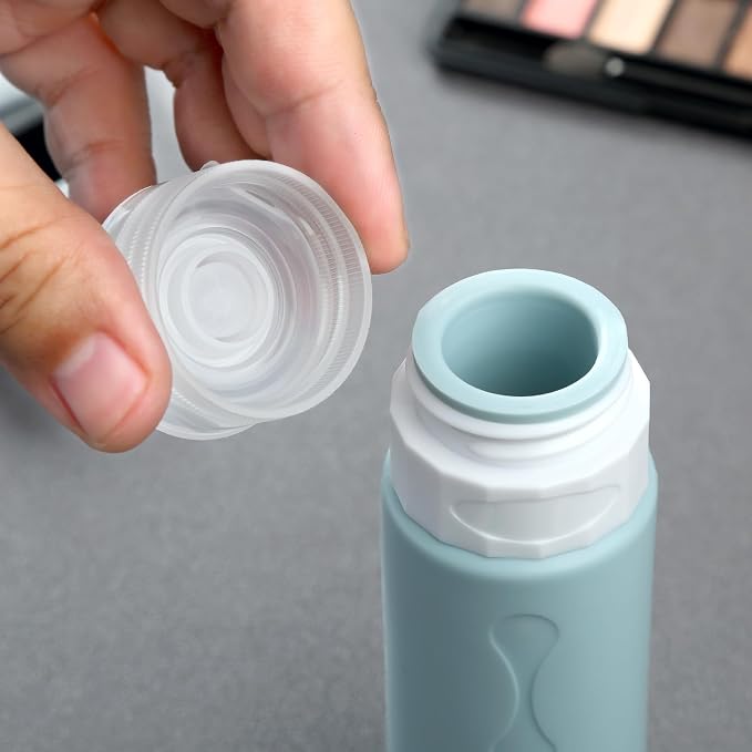 Gemice Travel Bottles for Toiletries, Tsa Approved, Travel Size Containers - Image 4