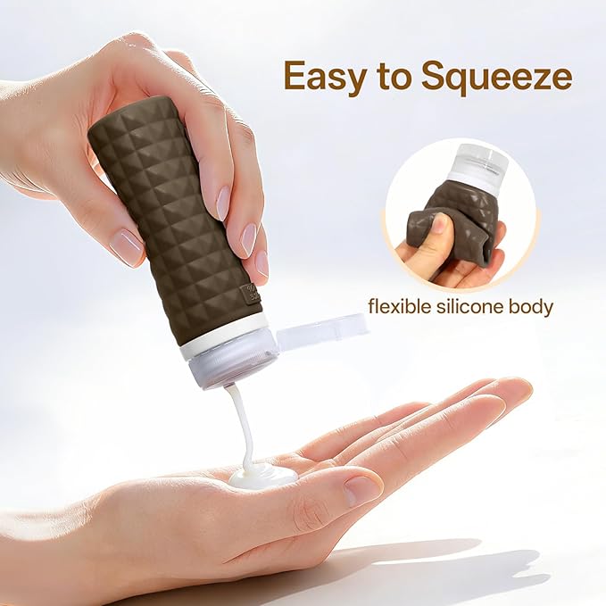 Travel Bottles for Toiletries, TSA Approved Travel Size Containers, Leak Proof - Image 5