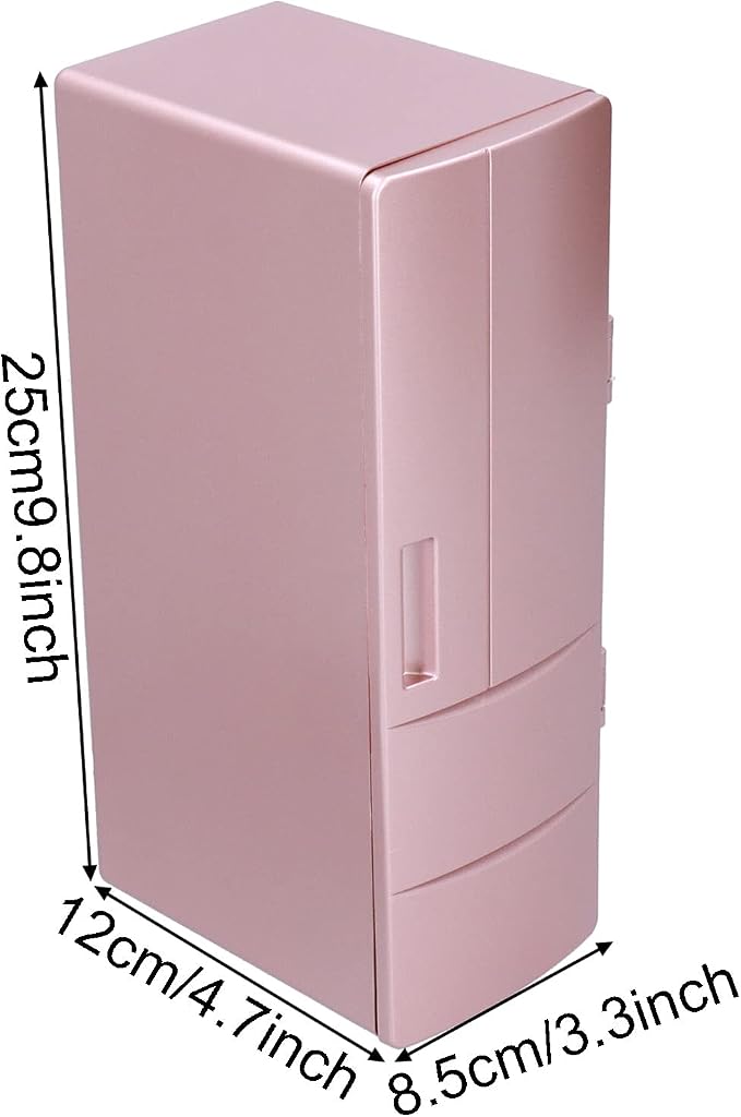 Topyond Mini Refrigerator 12 x 8.5 x 25cm, Small Fridge, Compact Mini Fridge - Image 9