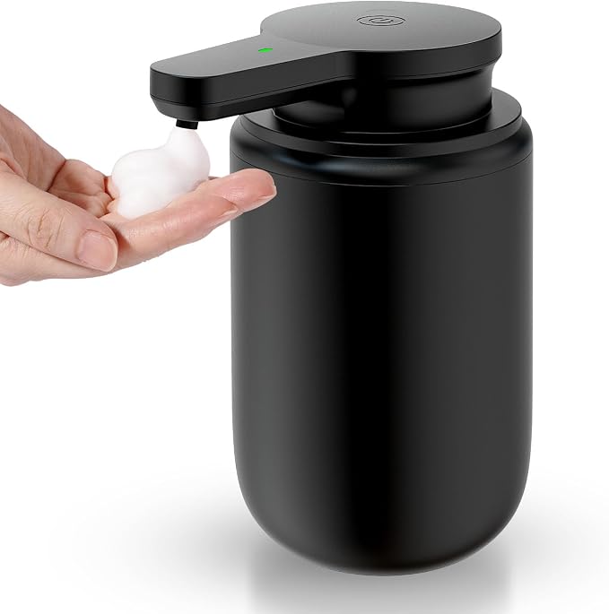 Automatic Foaming Soap Dispenser, Rechargeable Touchless Foam Hand Soap by LAOPAOInc-TheUSA