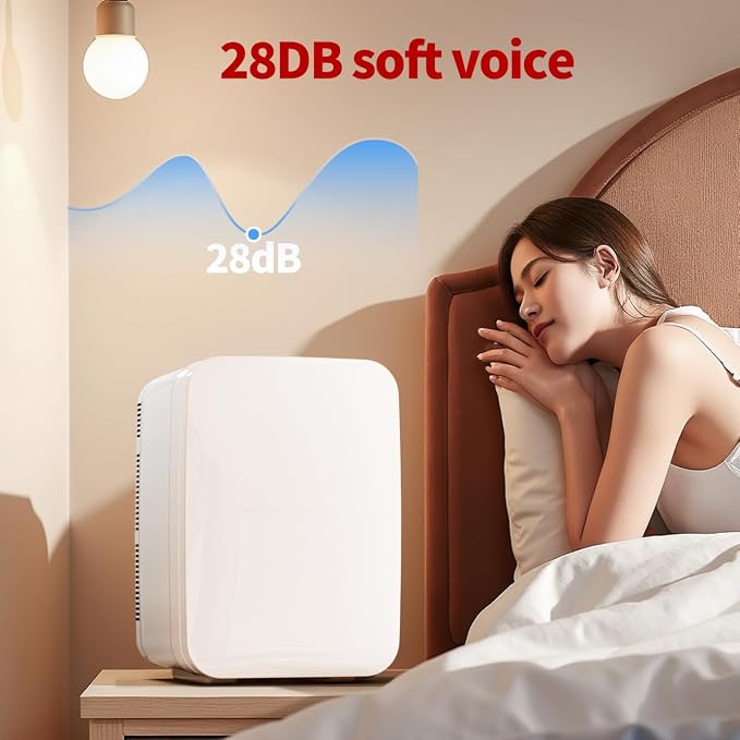 10L Portable Mini Fridge, AC/DC Thermoelectric Cooler and Warmer, Compact - Image 5