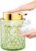 Bathroom Accessory Set, Foaming Soap Dispenser, Glass Hand Foaming Soap by BSSN
