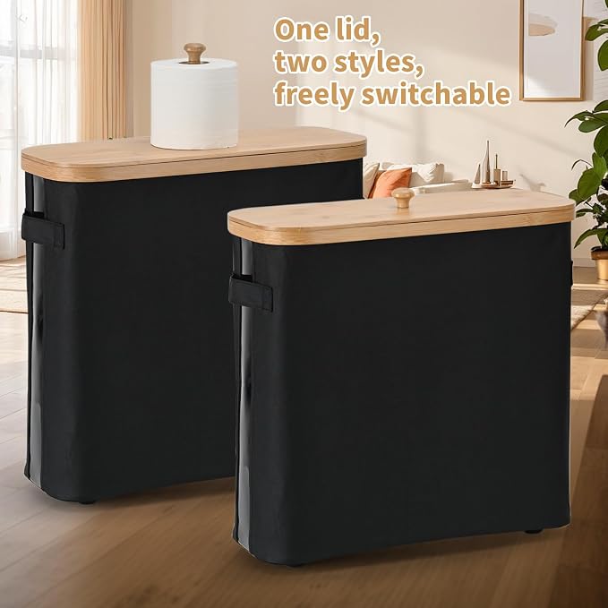32L Bathroom Toilet Paper Storage Basket - Image 6
