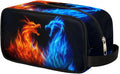 Abstract Fire Dragon Kids Toiletry Bag by Unknown