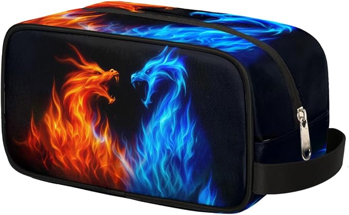 Abstract Fire Dragon Kids Toiletry Bag by Unknown