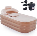 CO-Z Inflatable Bathtub with Electric Air Pump and Bath Pillow Headrest by CO-Z